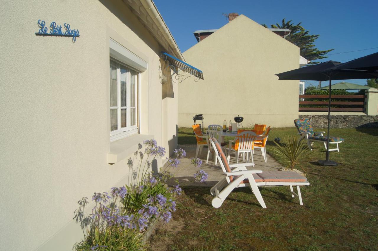 Le Petit Logis De Barneville Plage Wc Exterieur Kültér fotó